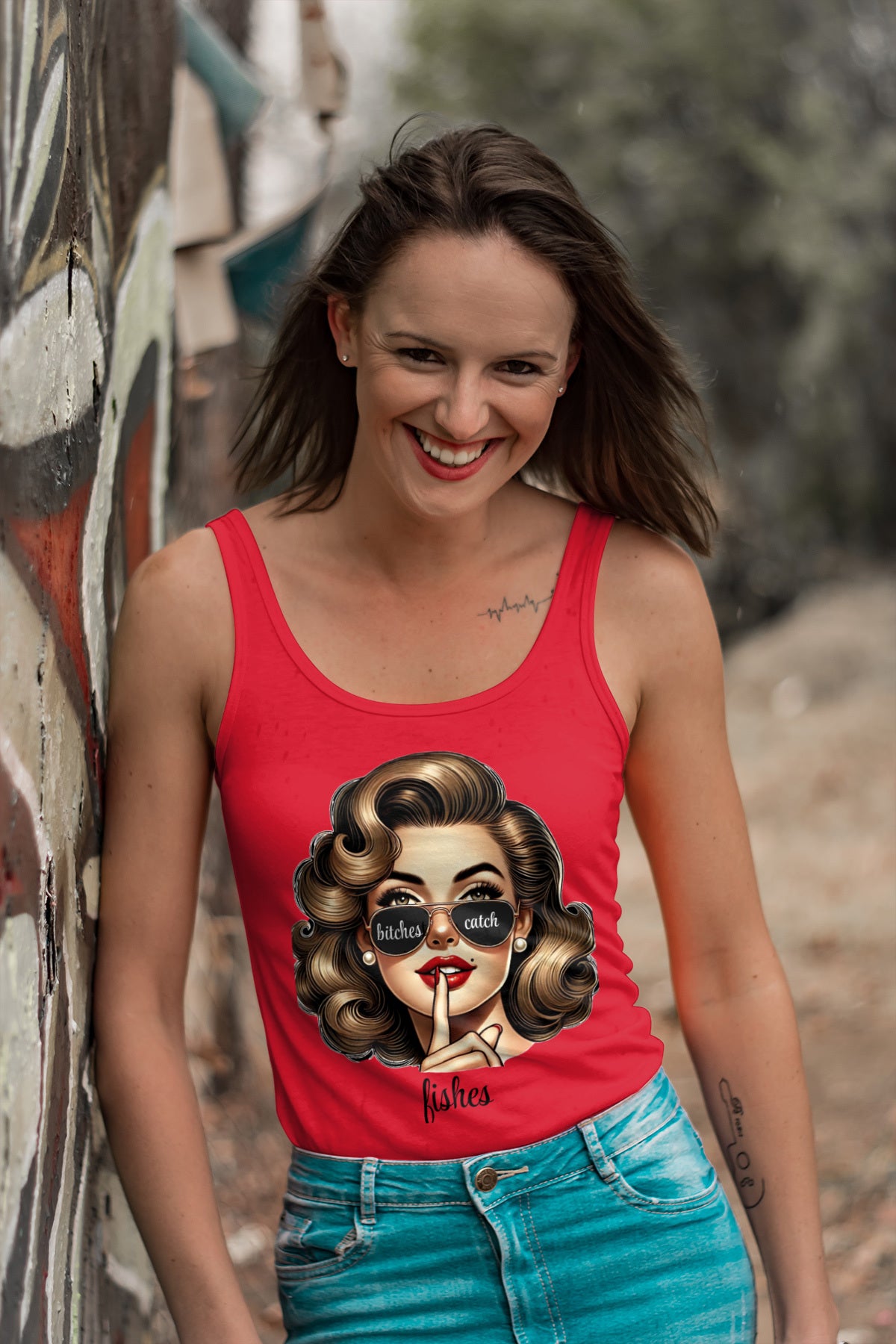 Bitches Catch Fishes Tank