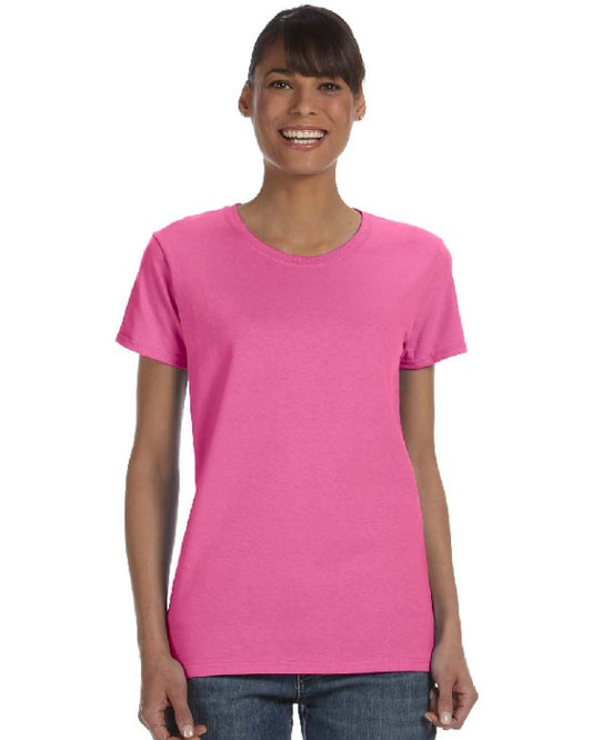 Custom-Printed Women's Tee, Double Print Front and Back